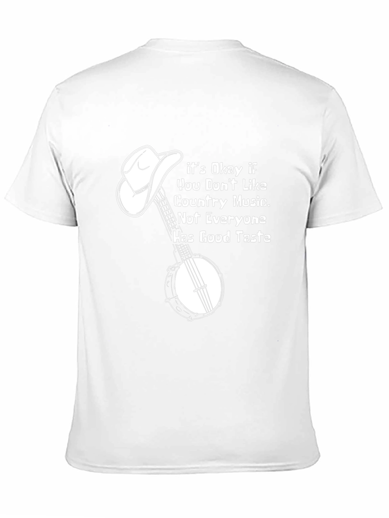 Country Music Banjo Graphic Tee - Good Taste
