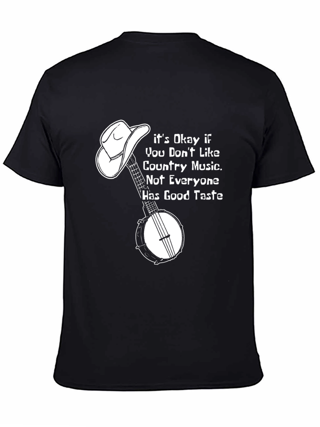 Country Music Banjo Graphic Tee - Good Taste