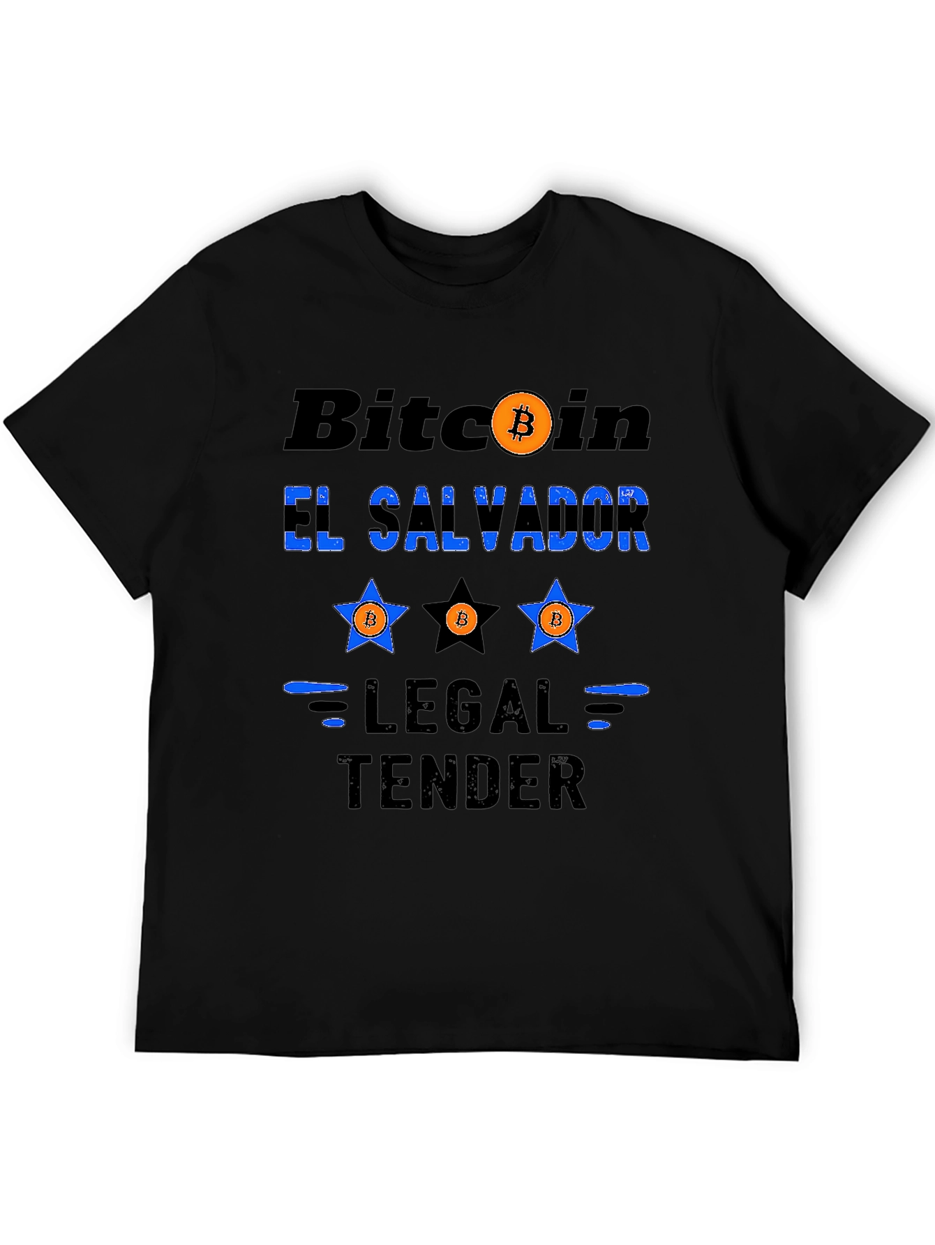 Bitcoin El Salvador Legal Tender T-Shirt