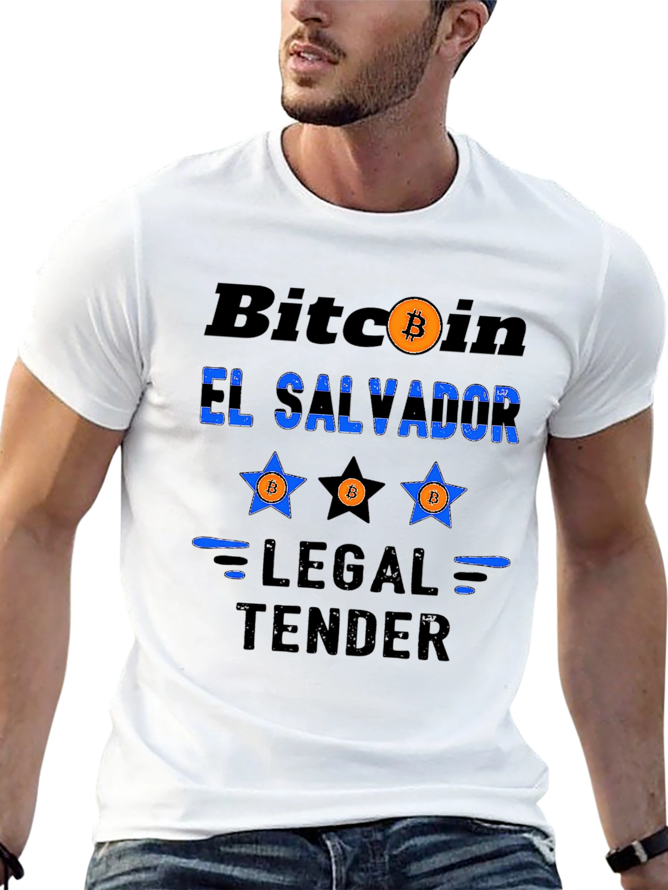Bitcoin El Salvador Legal Tender T-Shirt