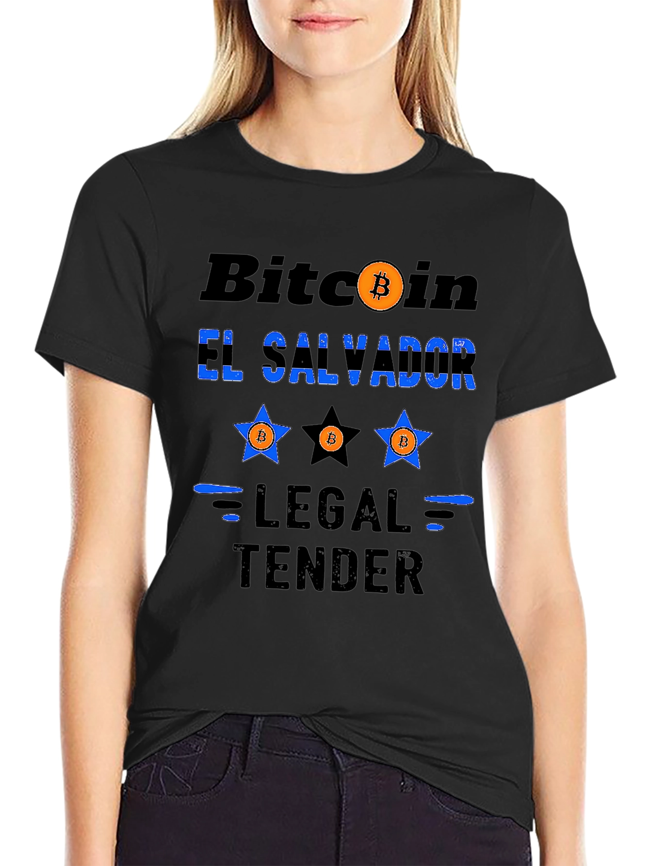 Bitcoin El Salvador Legal Tender T-Shirt