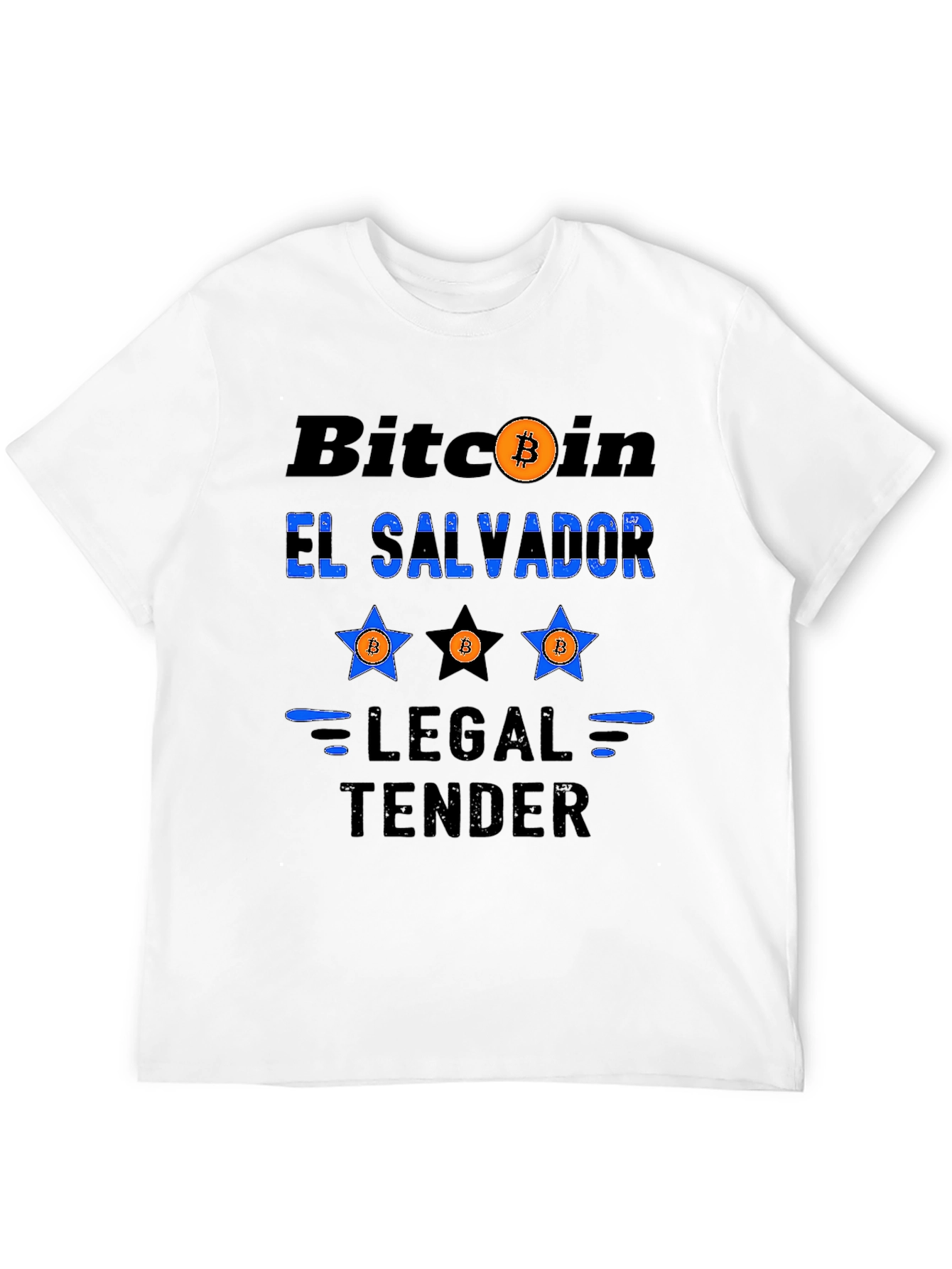 Bitcoin El Salvador Legal Tender T-Shirt