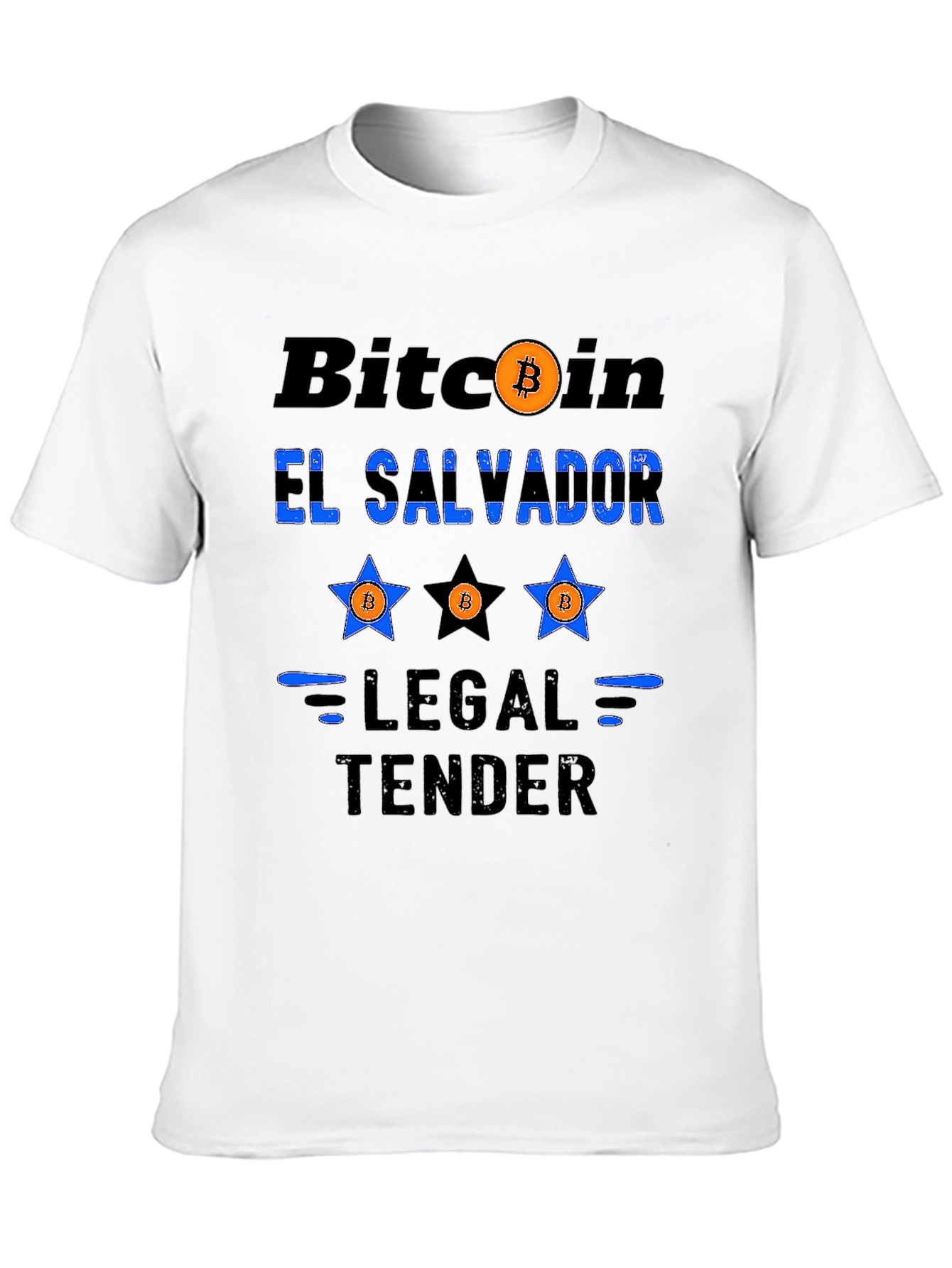 Bitcoin El Salvador Legal Tender T-Shirt