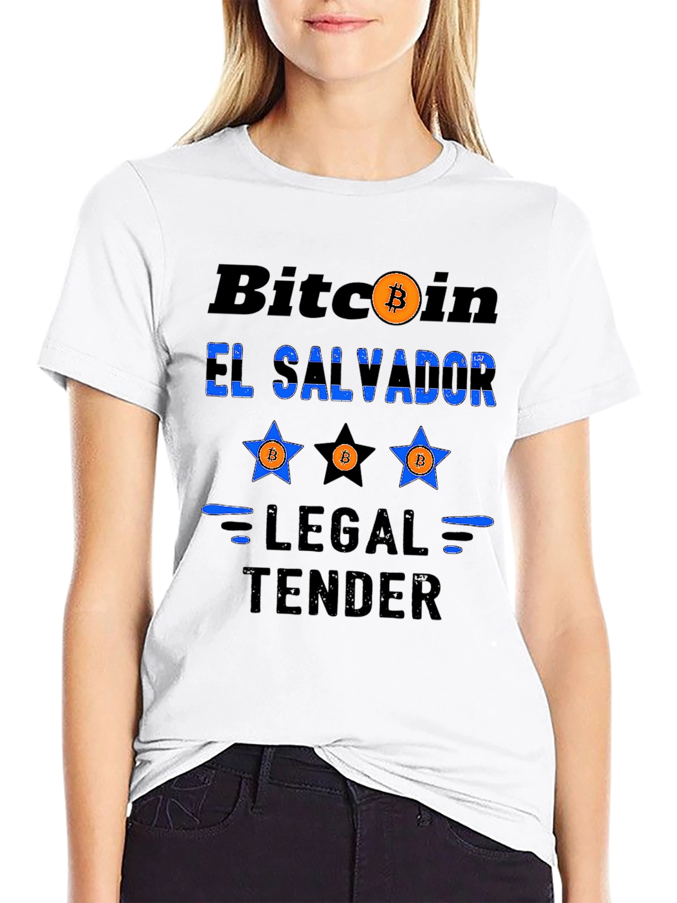 Bitcoin El Salvador Legal Tender T-Shirt