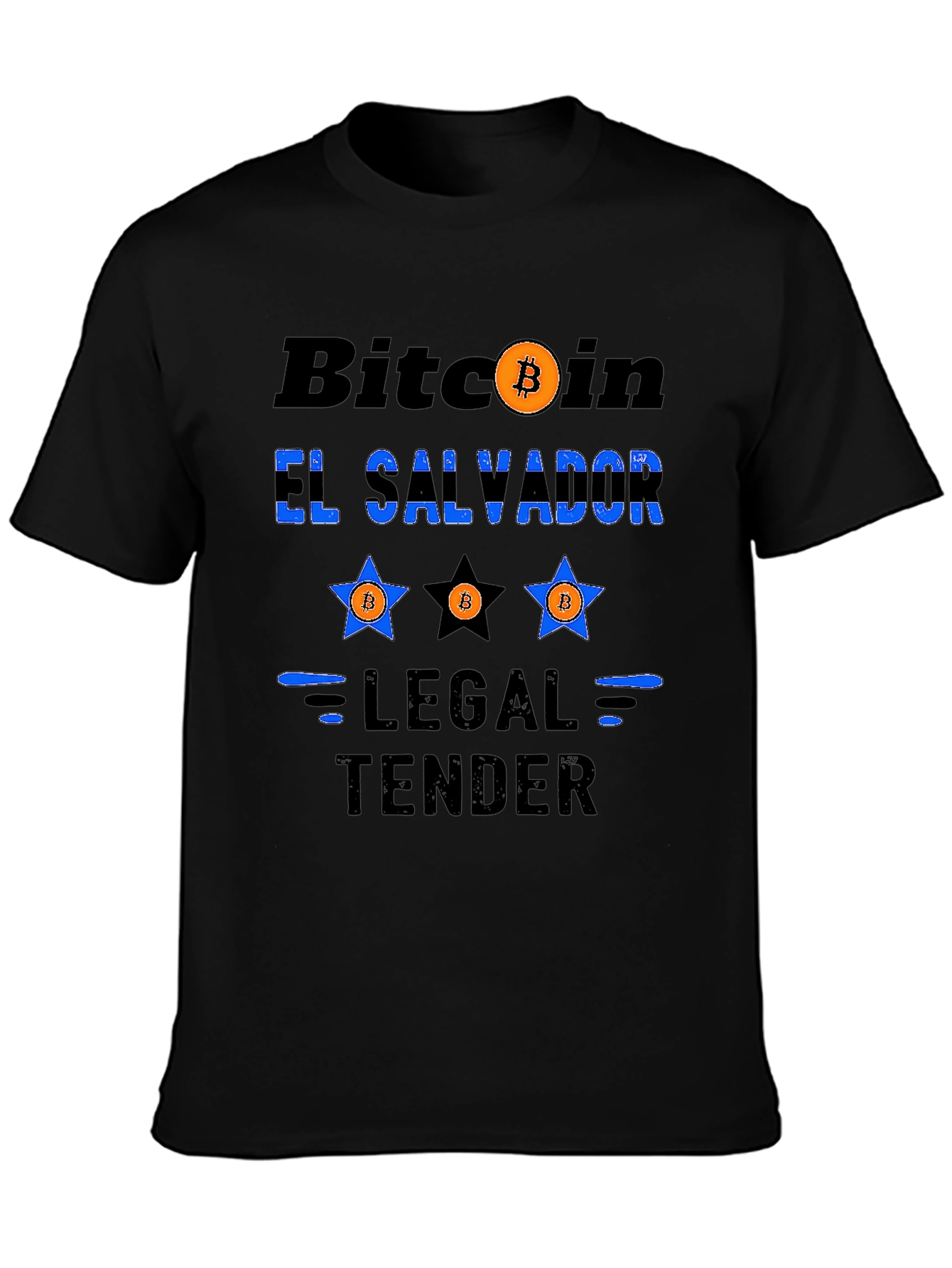 Bitcoin El Salvador Legal Tender T-Shirt