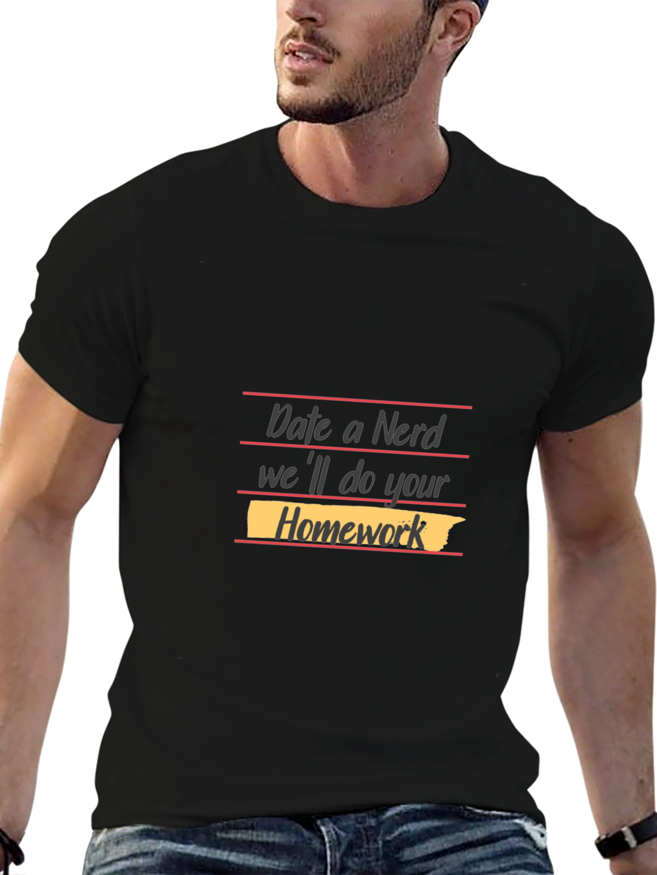 Date A Nerd T-Shirt - Funny Geek Tee