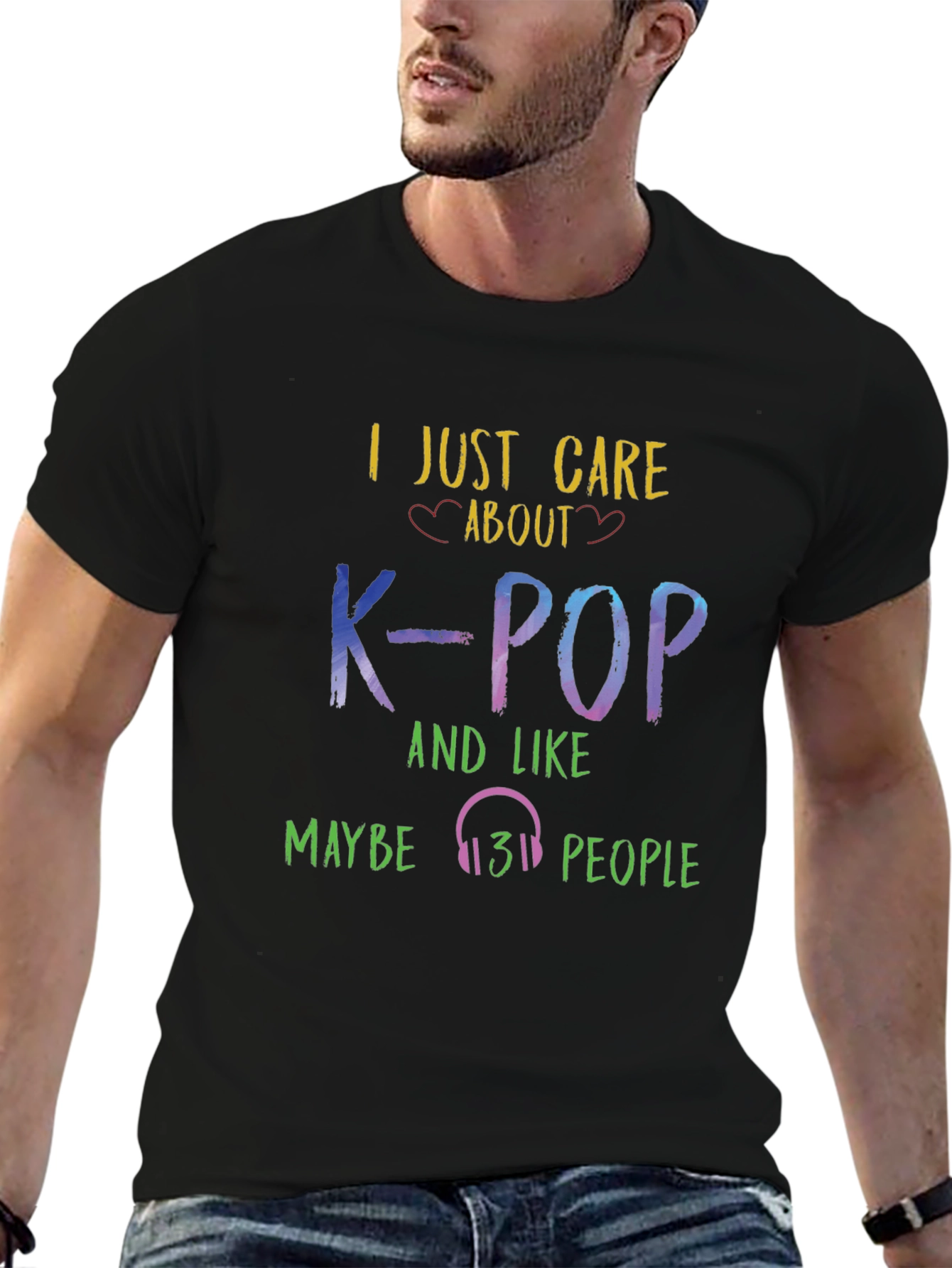 I Just Care About K-POP T-Shirt