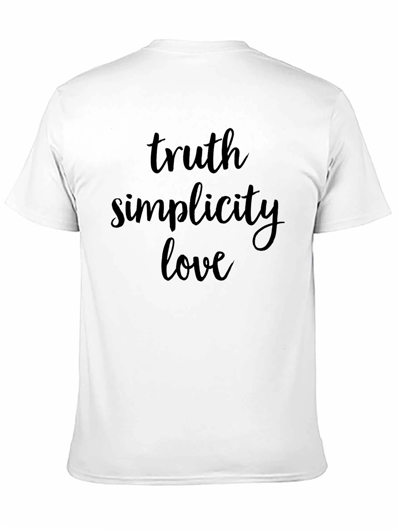 Truth Simplicity Love Graphic Tee