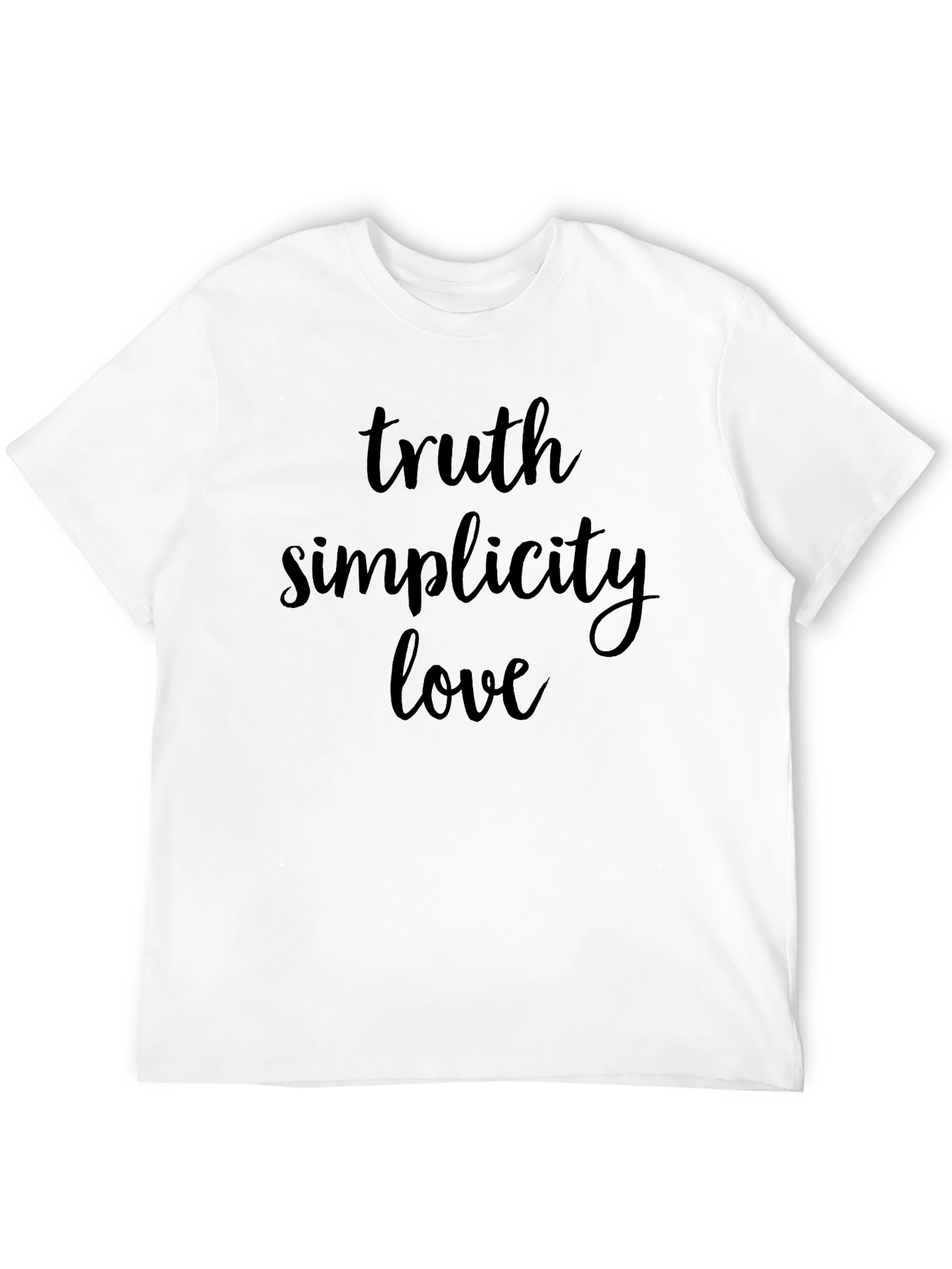 Truth Simplicity Love Graphic Tee