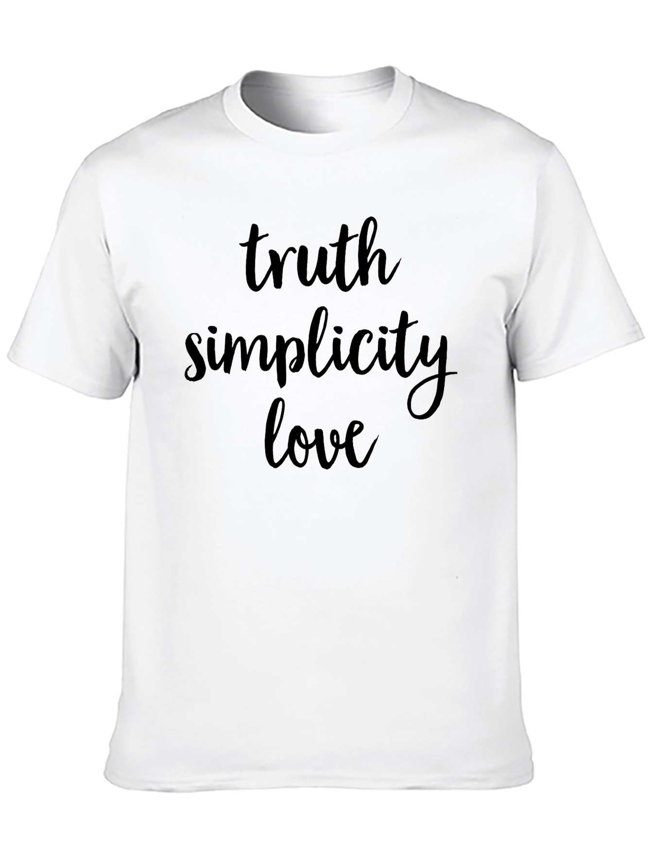 Truth Simplicity Love Graphic Tee