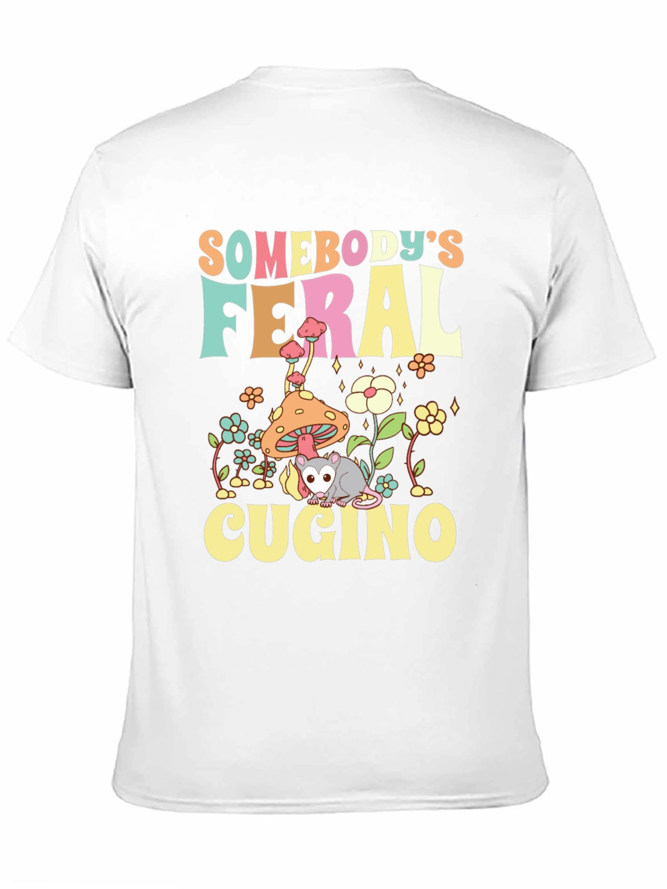 Somebodys Feral Cugino Graphic Tee