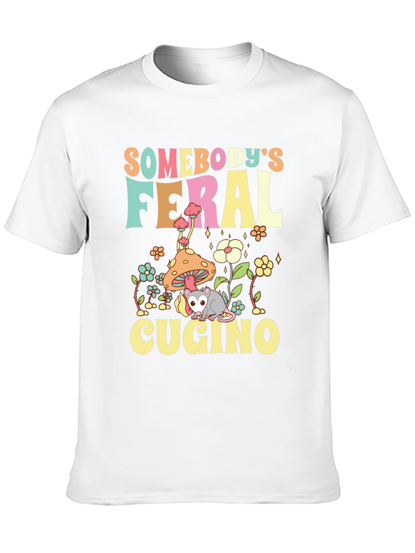 Somebodys Feral Cugino Graphic Tee