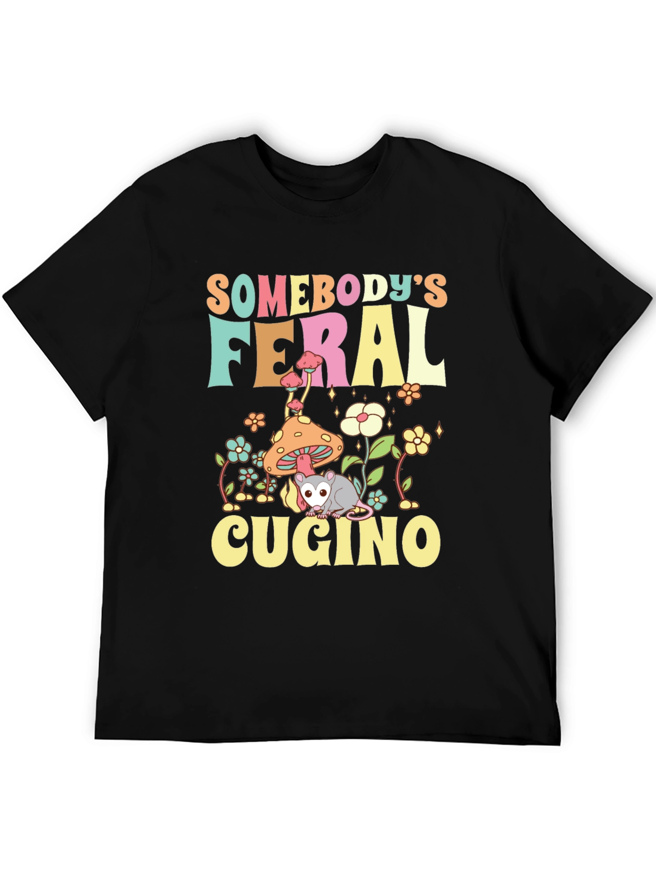 Somebodys Feral Cugino Graphic Tee