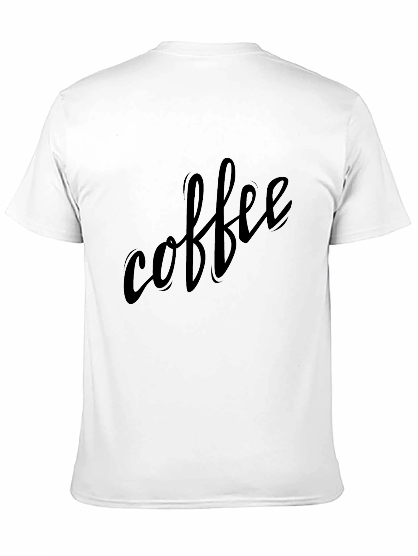Coffee Script T-Shirt - Black Casual Wear