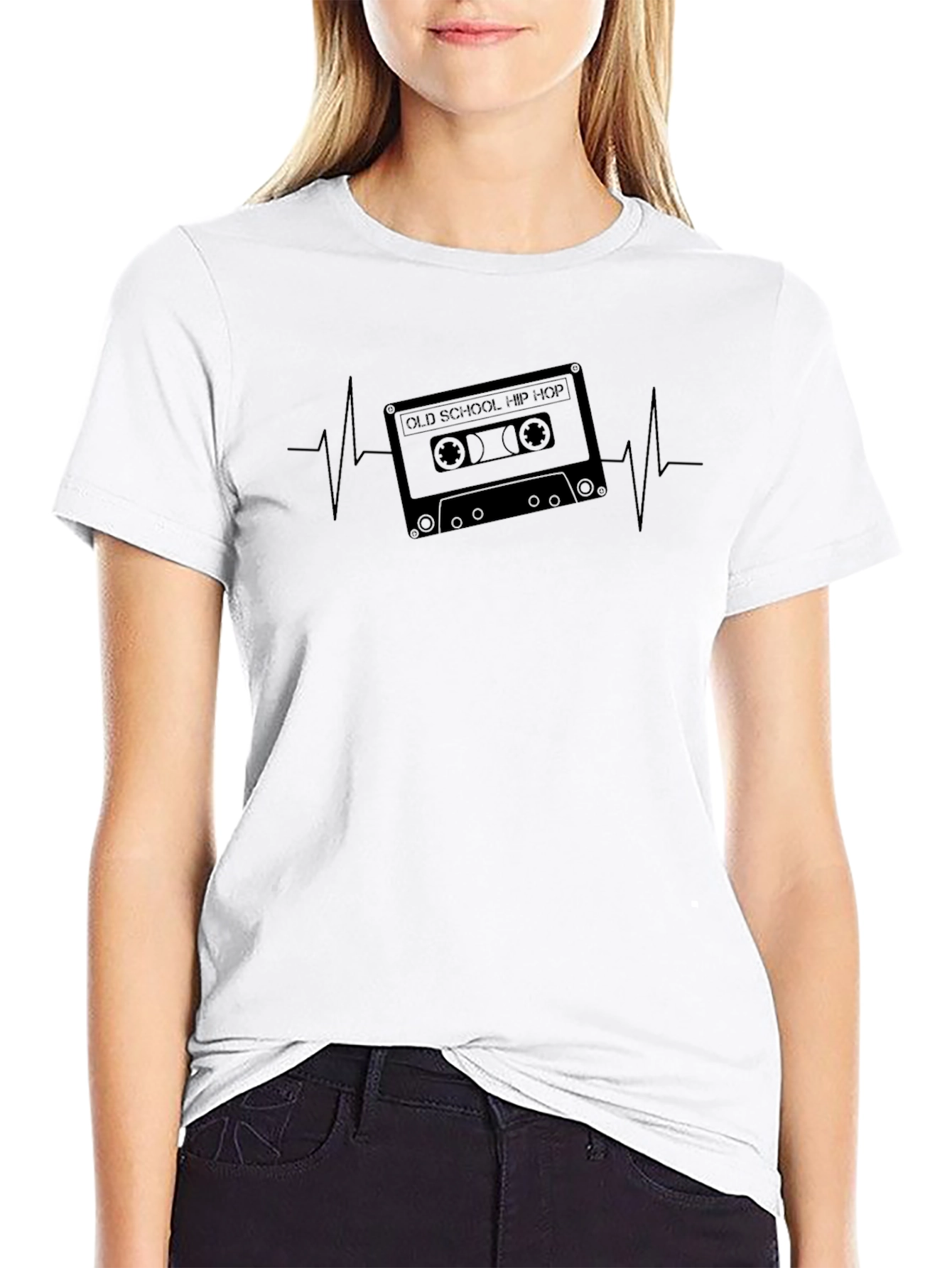 Old School Hip Hop Cassette Tape Beat T-Shirt