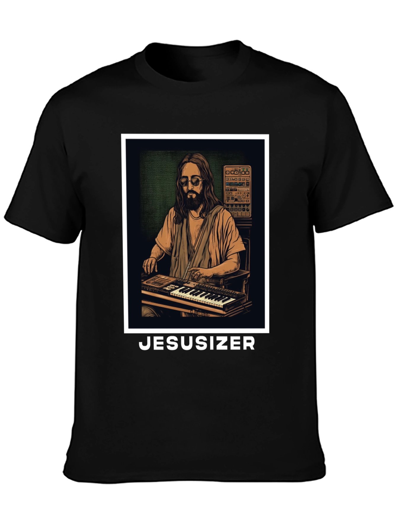 Jesusizer T-Shirt - Synth Jesus Tee