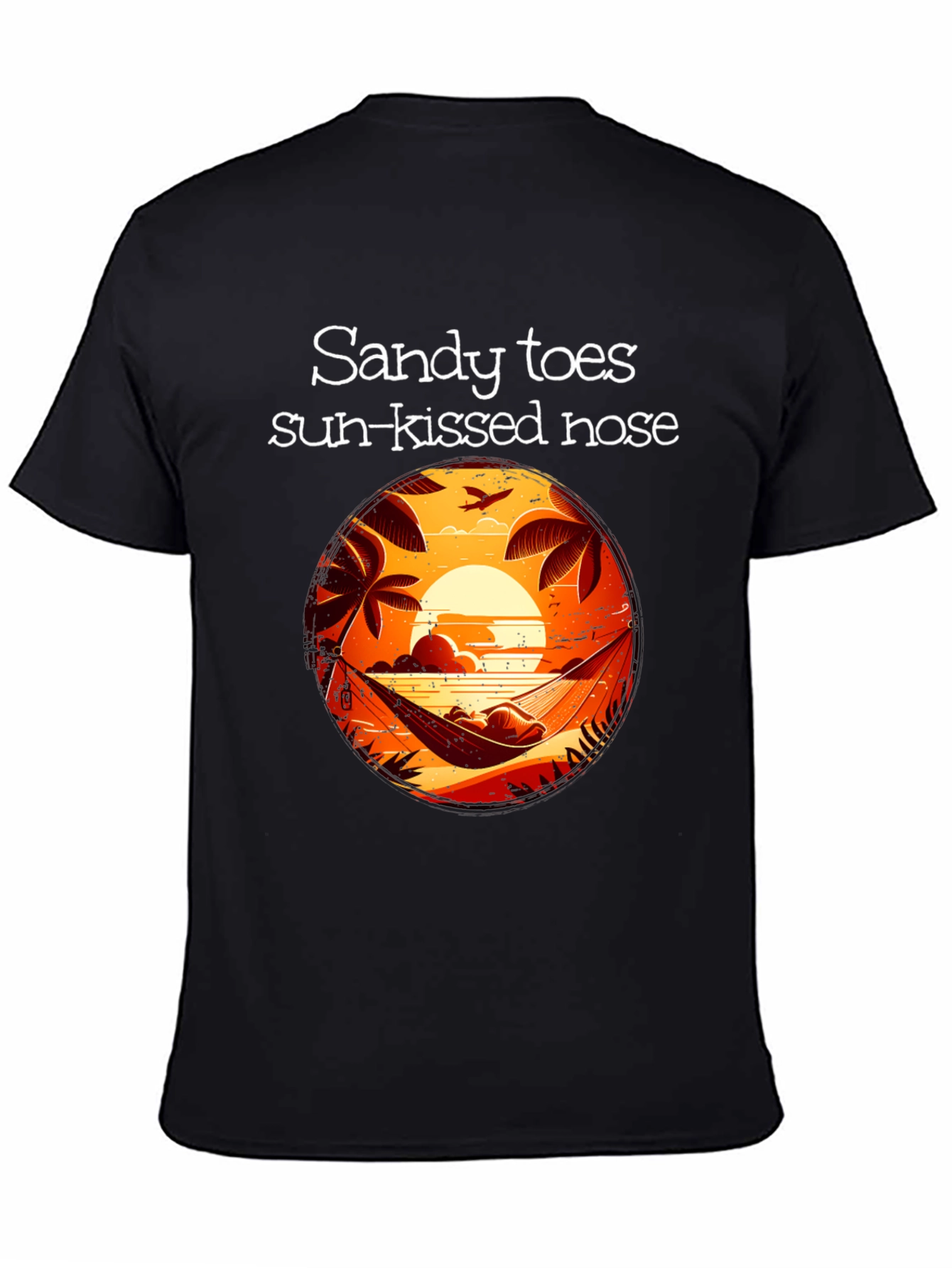 Sandy Toes Sun-Kissed Nose Graphic Tee