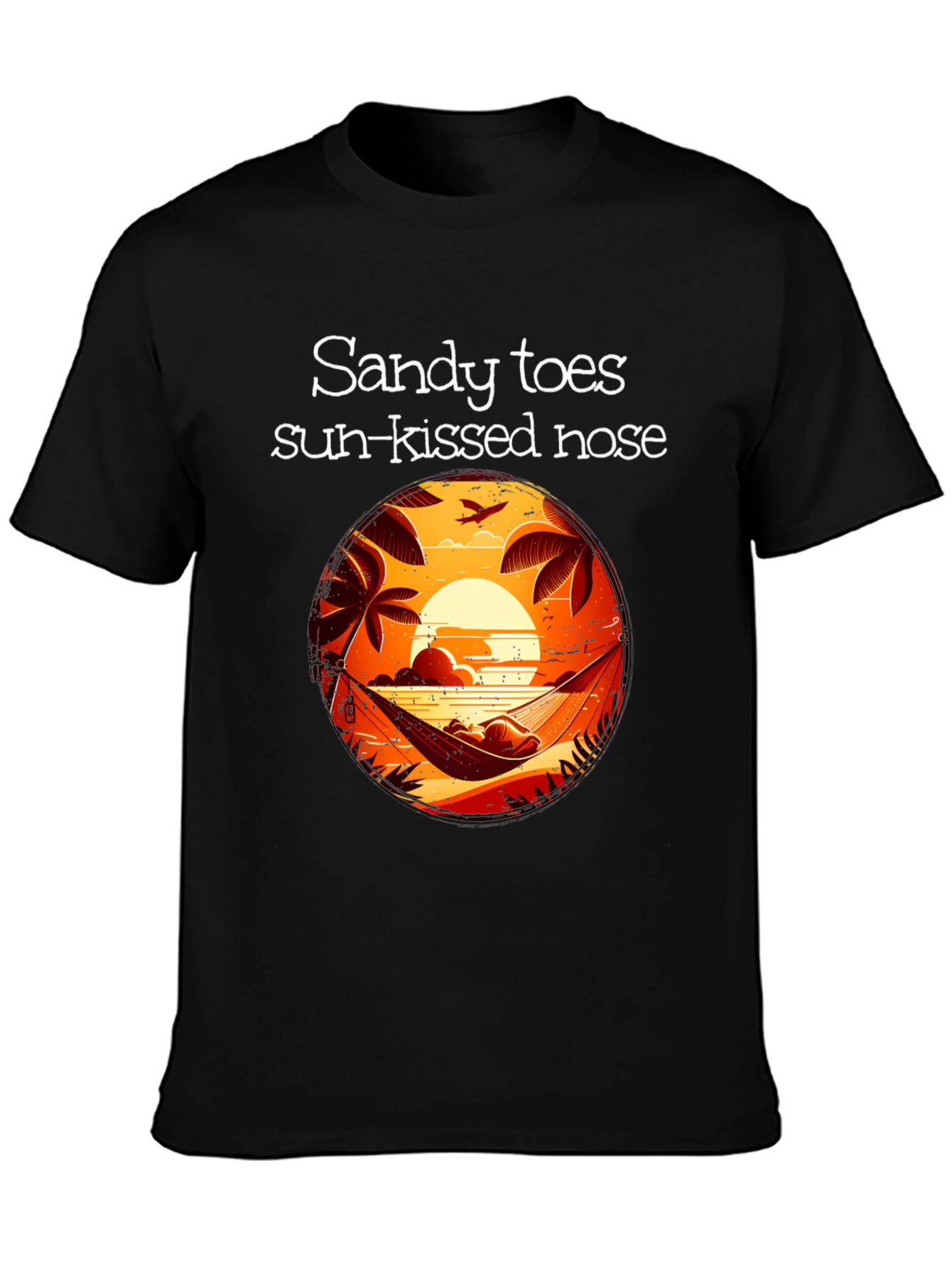 Sandy Toes Sun-Kissed Nose Graphic Tee