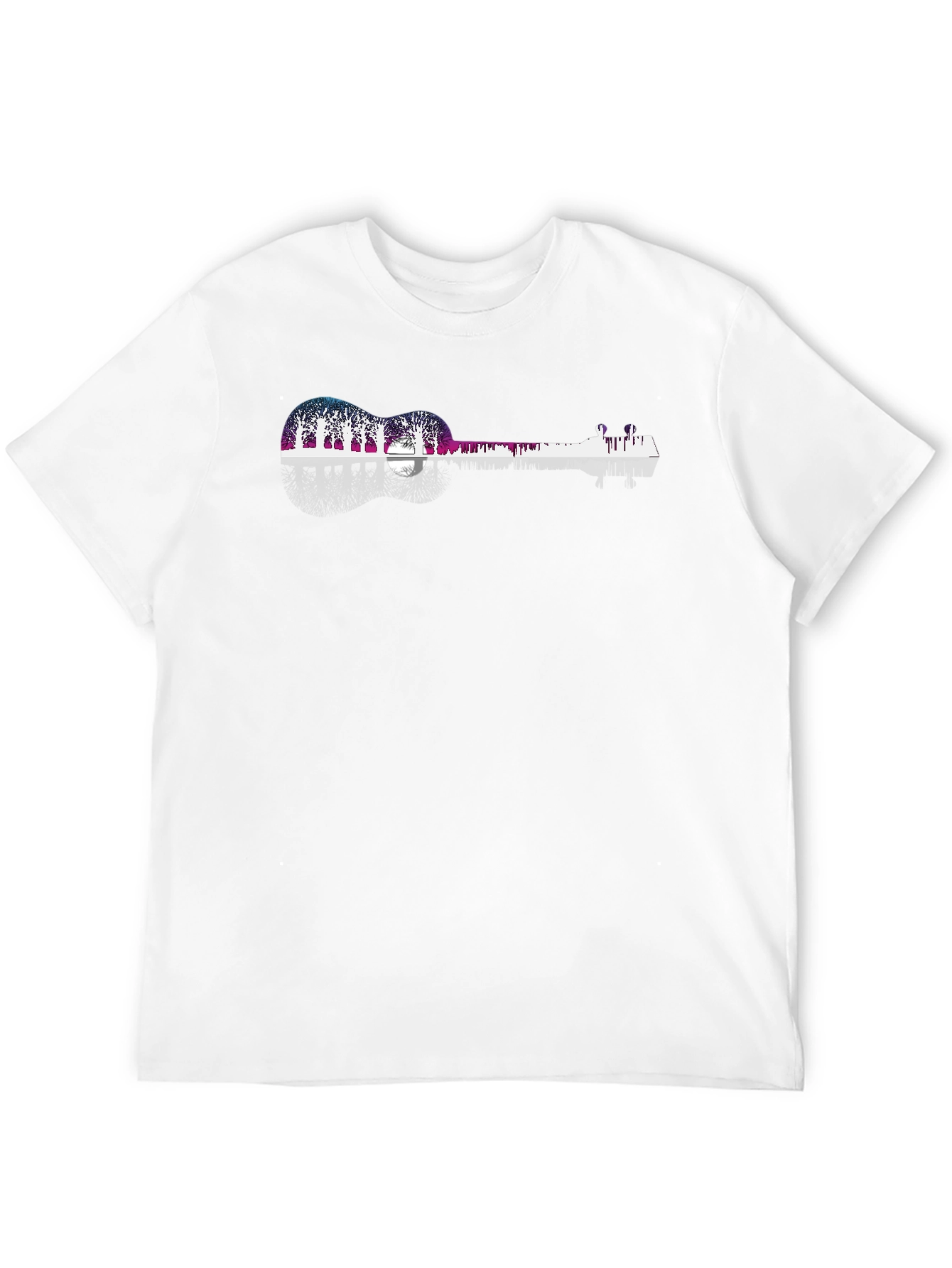 Guitar Landscape Graphic T-Shirt