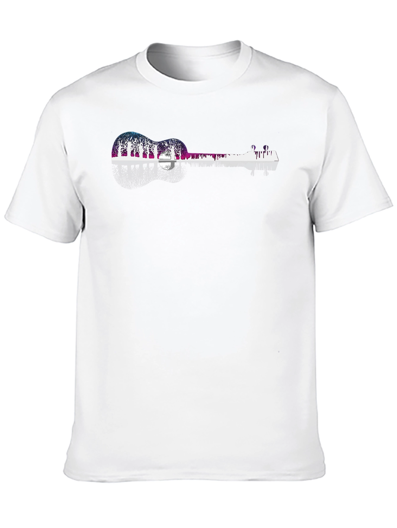 Guitar Landscape Graphic T-Shirt