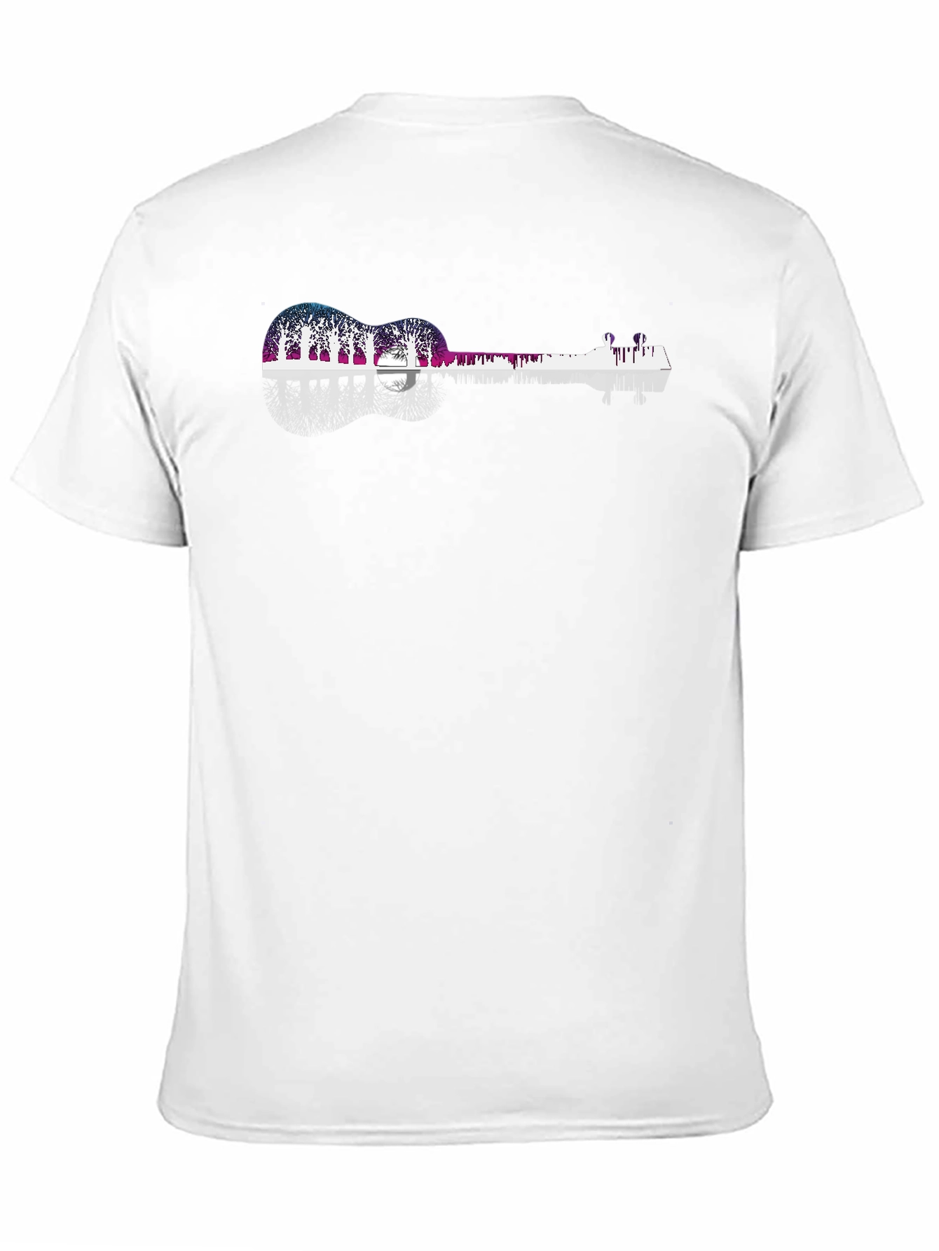Guitar Landscape Graphic T-Shirt