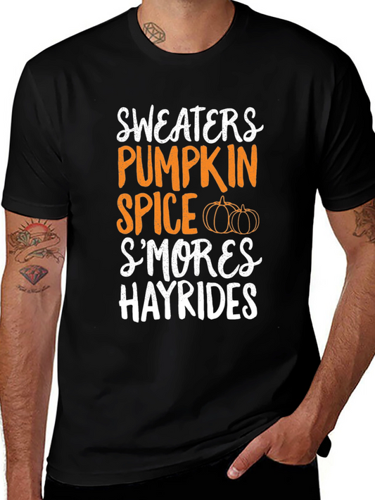 Fall Favorites Graphic Tee - Sweaters Pumpkin Spice Smores