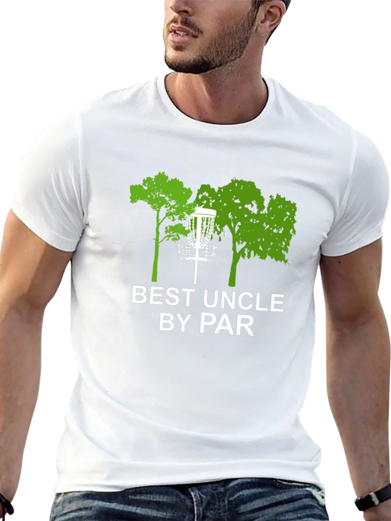 Best Uncle By Par Disc Golf T-Shirt