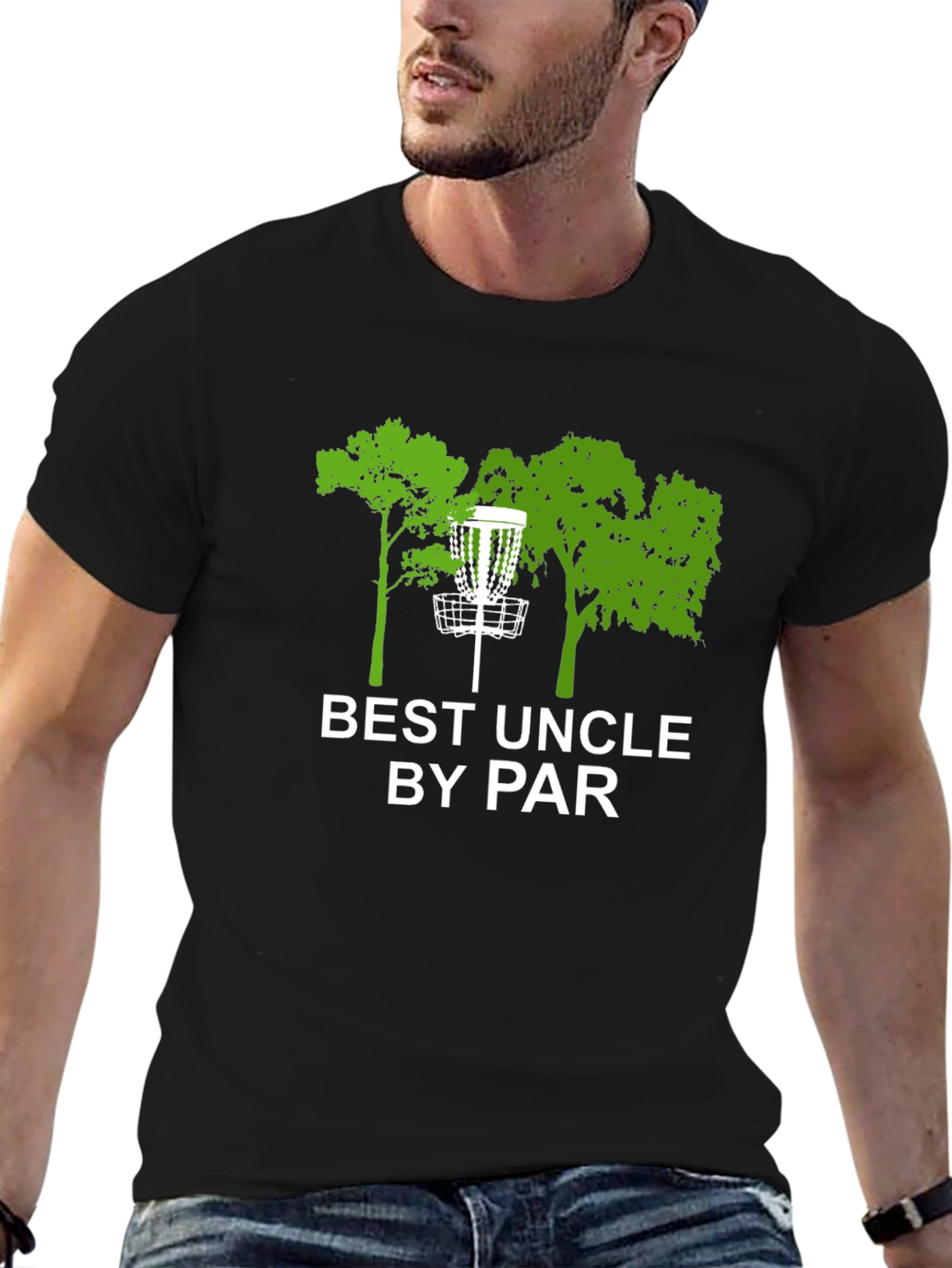 Best Uncle By Par Disc Golf T-Shirt