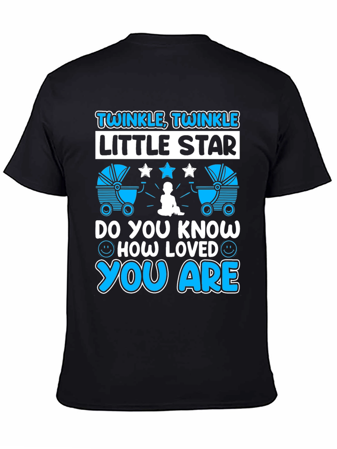Twinkle Little Star Twin Baby T-Shirt