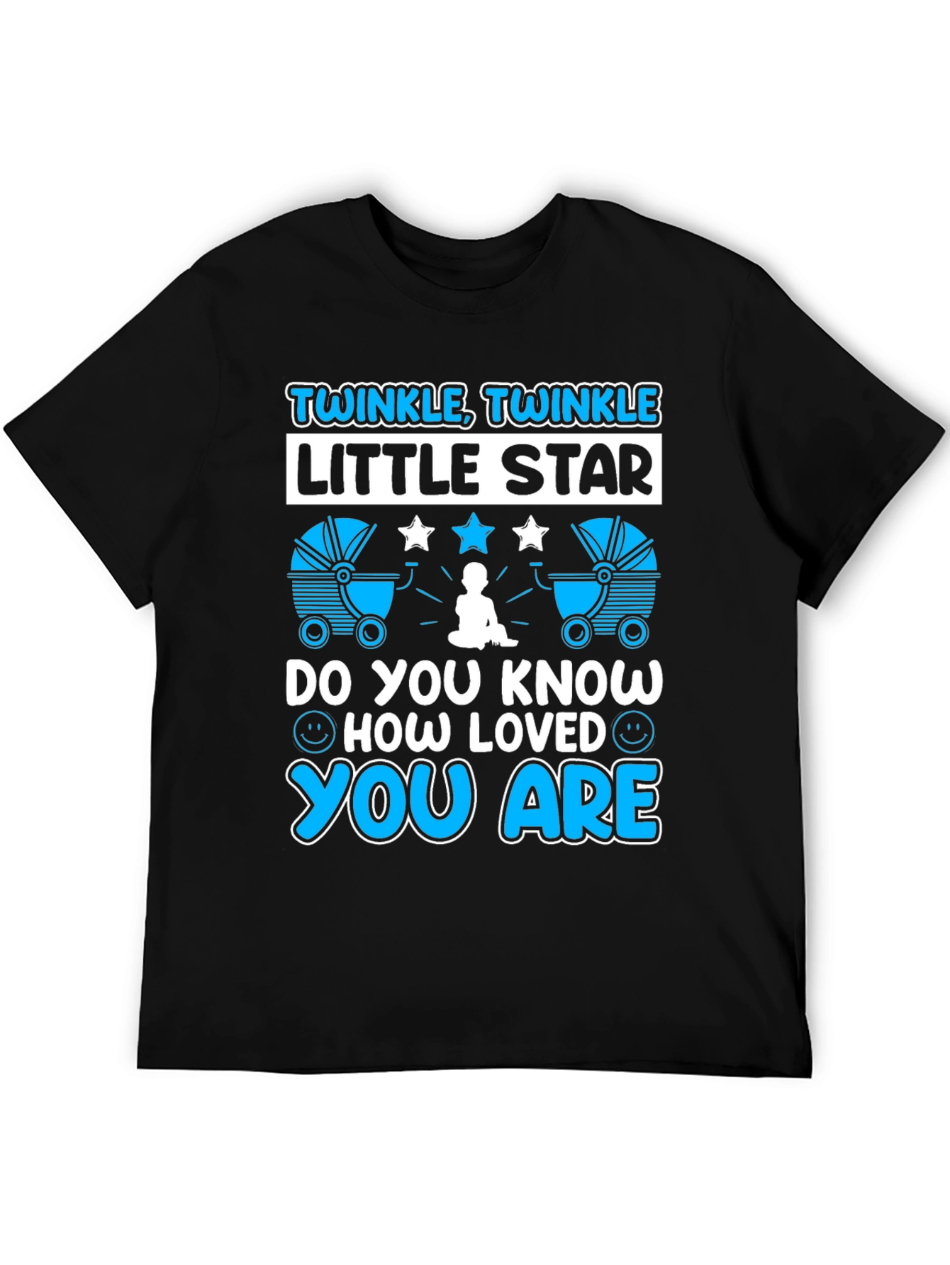 Twinkle Little Star Twin Baby T-Shirt