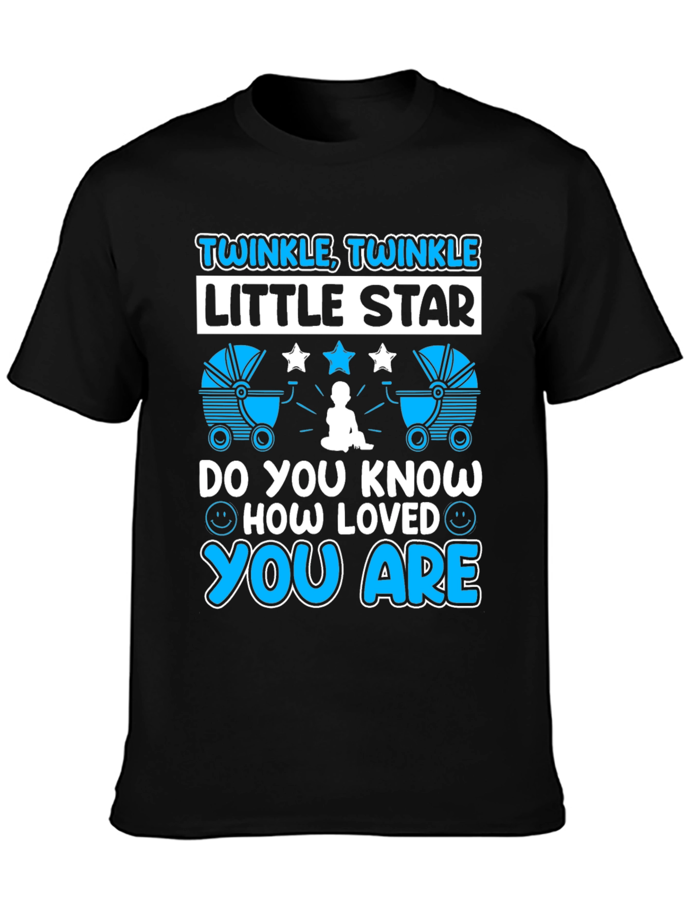 Twinkle Little Star Twin Baby T-Shirt