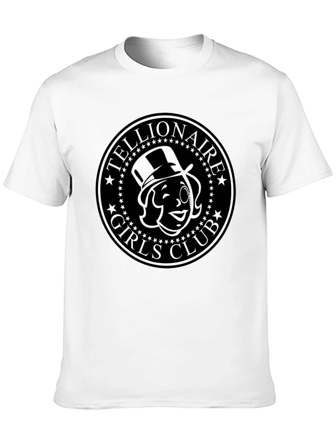 Tellionaire Girls Club Black T-Shirt