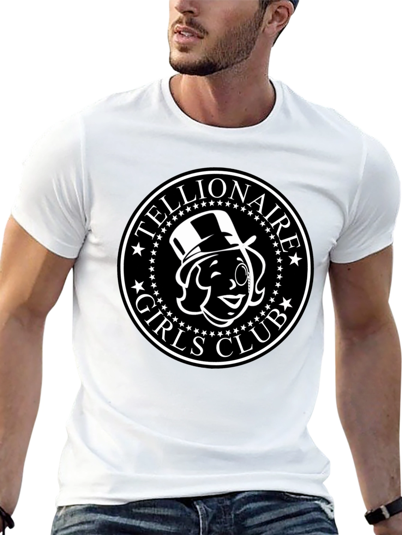 Tellionaire Girls Club Black T-Shirt