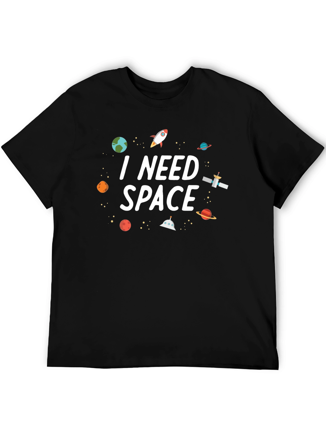 I Need Space Graphic T-Shirt