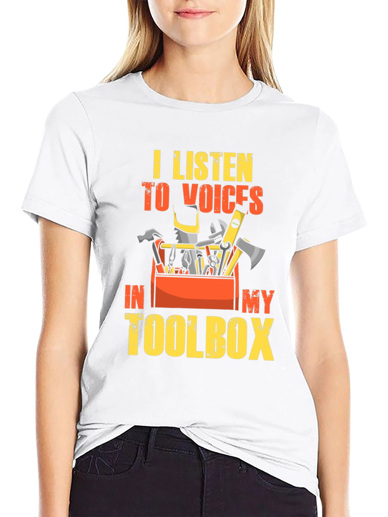 Toolbox Voices Graphic T-Shirt - Black Cotton Tee