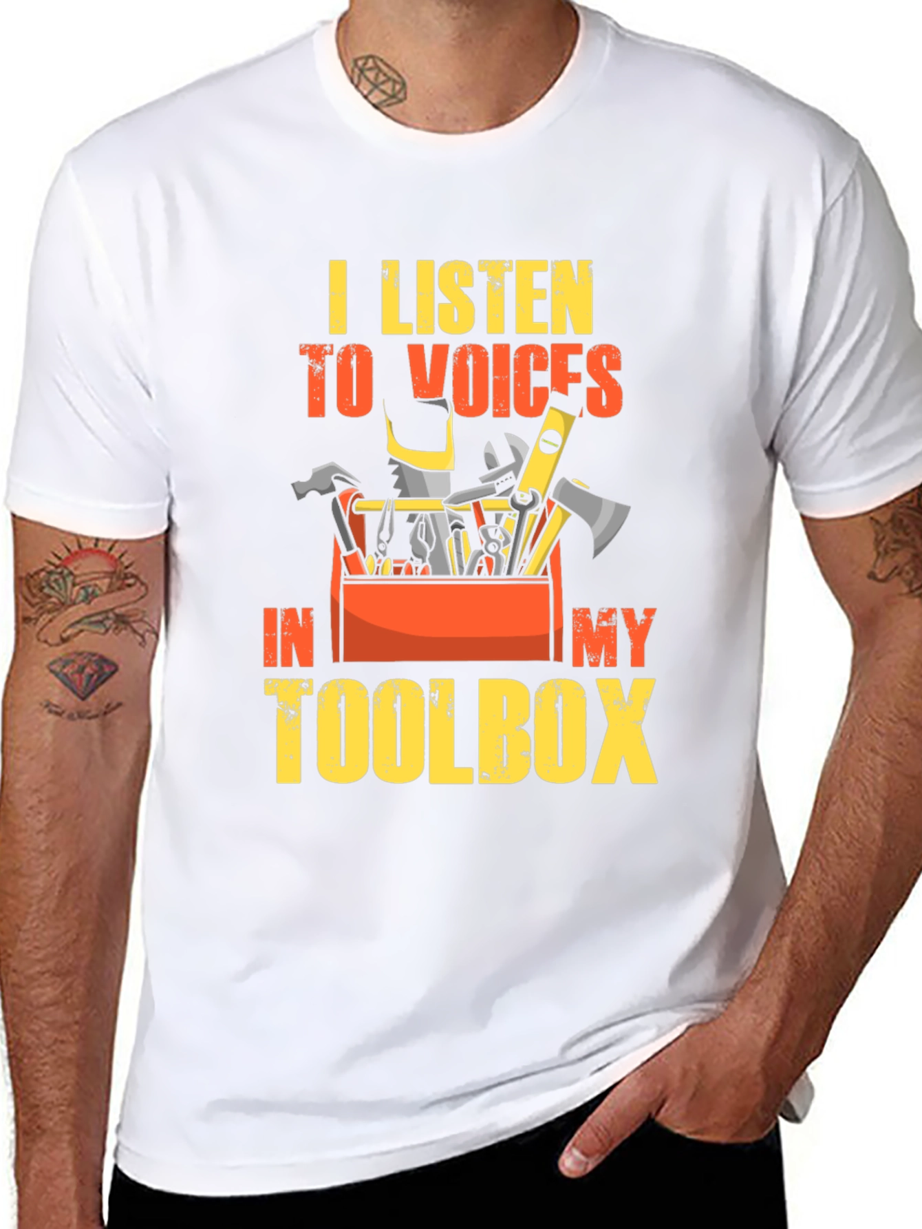 Toolbox Voices Graphic T-Shirt - Black Cotton Tee