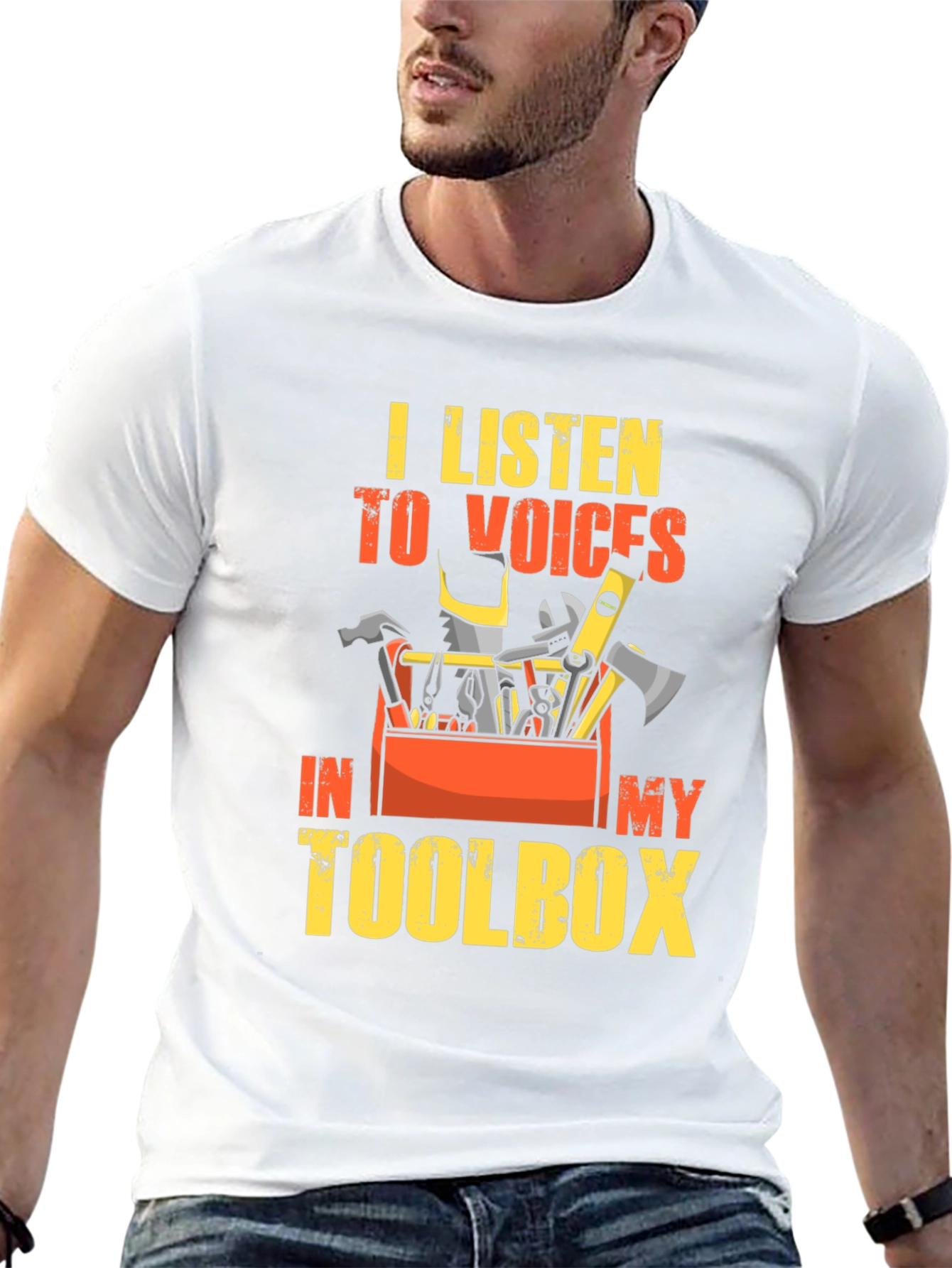 Toolbox Voices Graphic T-Shirt - Black Cotton Tee