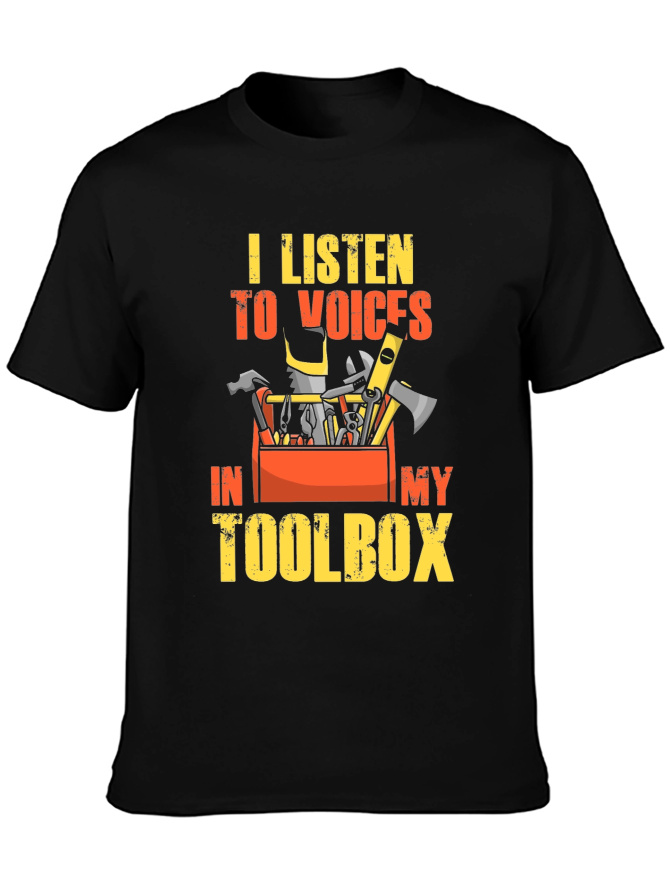 Toolbox Voices Graphic T-Shirt - Black Cotton Tee