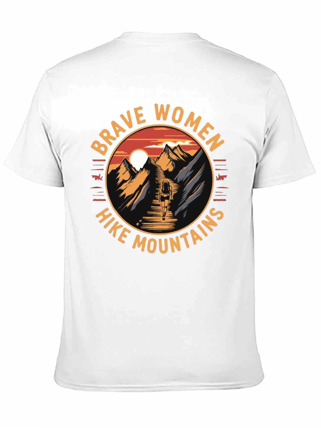 Brave Women Hike Mountains Graphic Tee