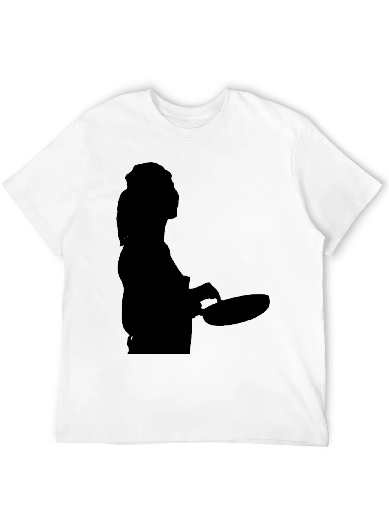 Chef Silhouette Black T-Shirt