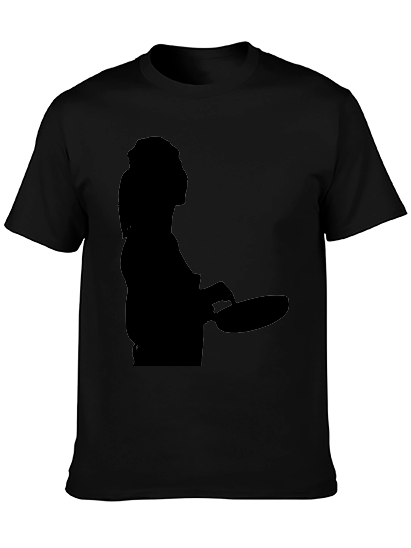 Chef Silhouette Black T-Shirt