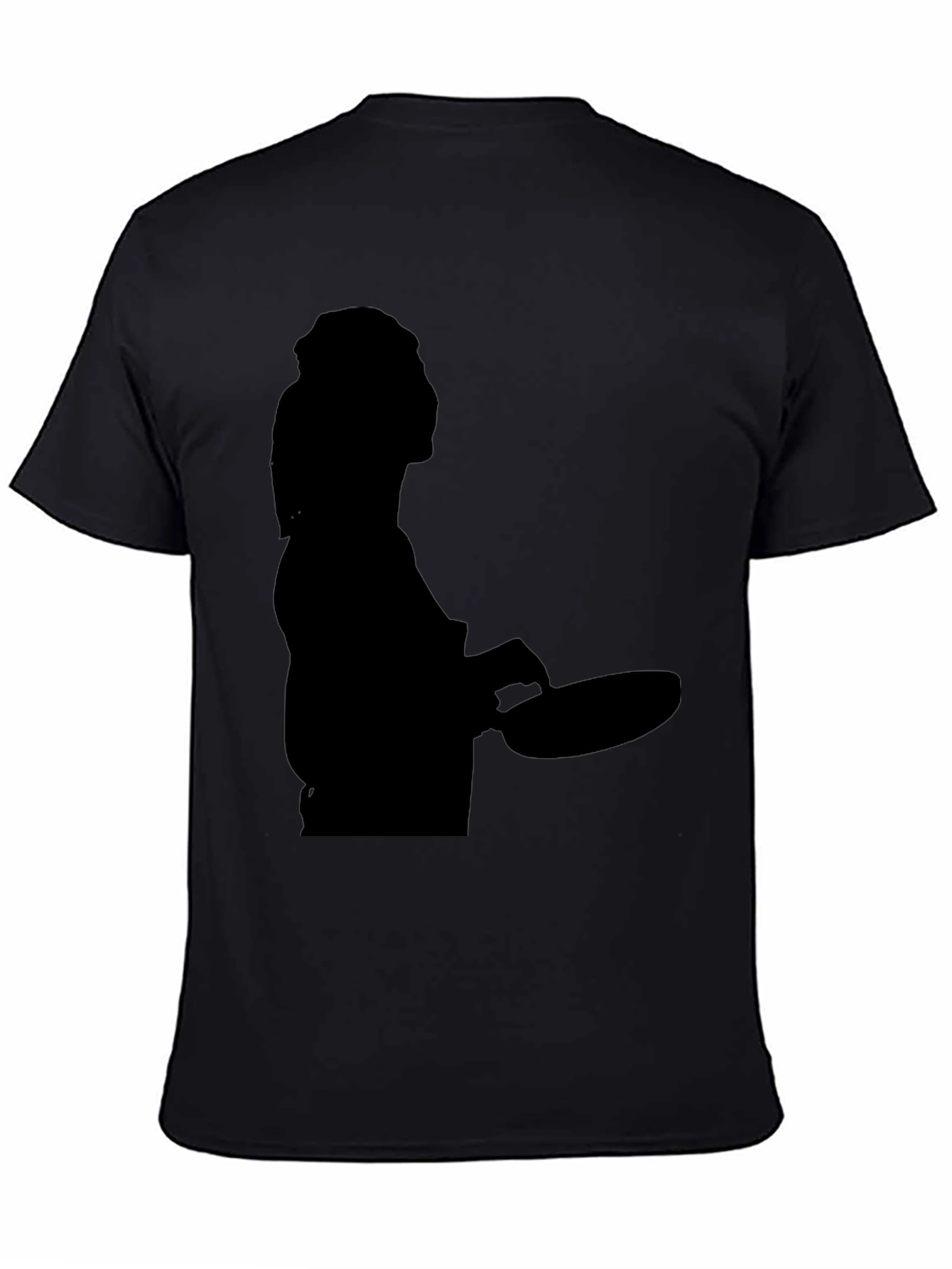 Chef Silhouette Black T-Shirt