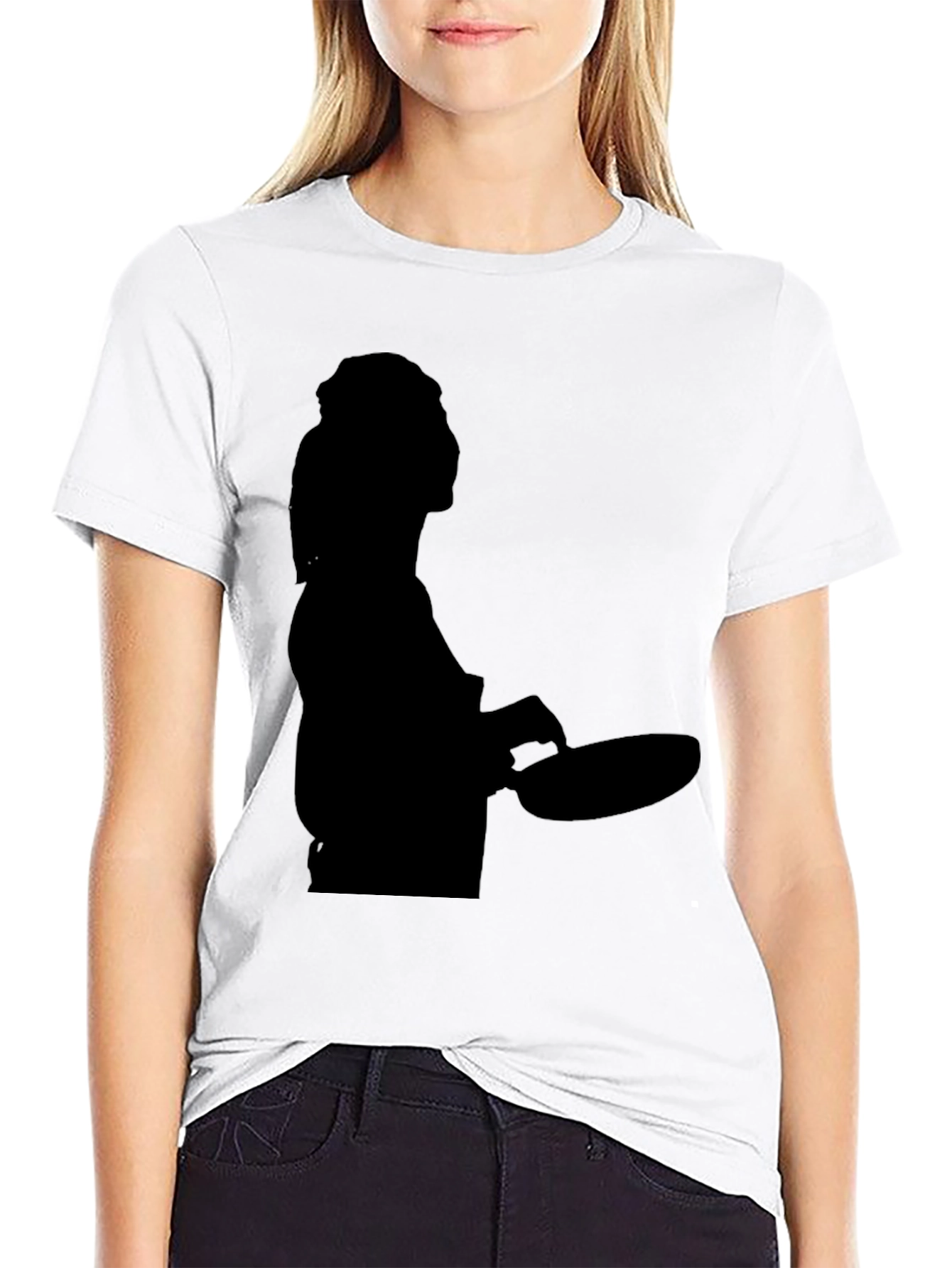 Chef Silhouette Black T-Shirt