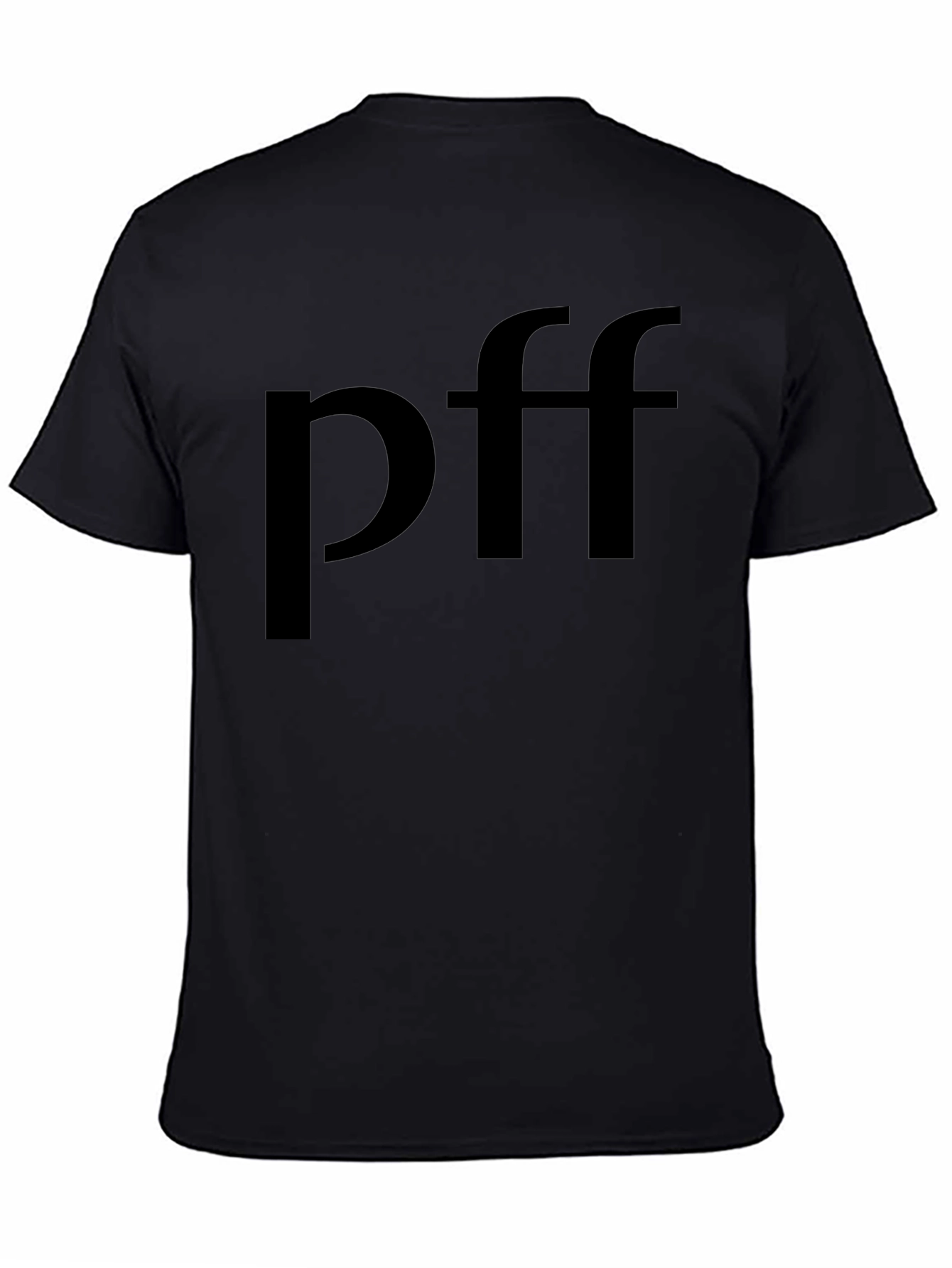PFF Black Crewneck T-Shirt