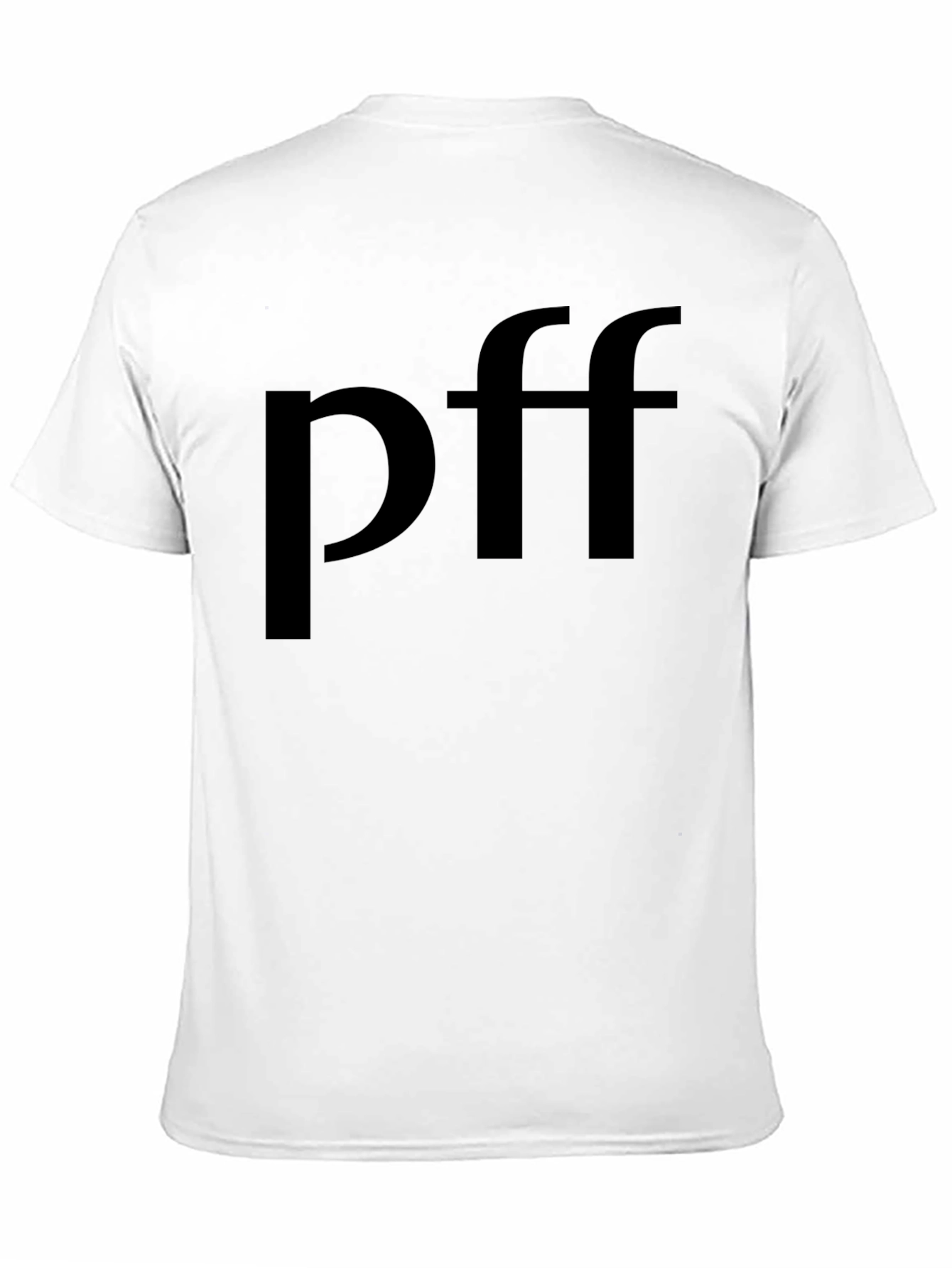 PFF Black Crewneck T-Shirt