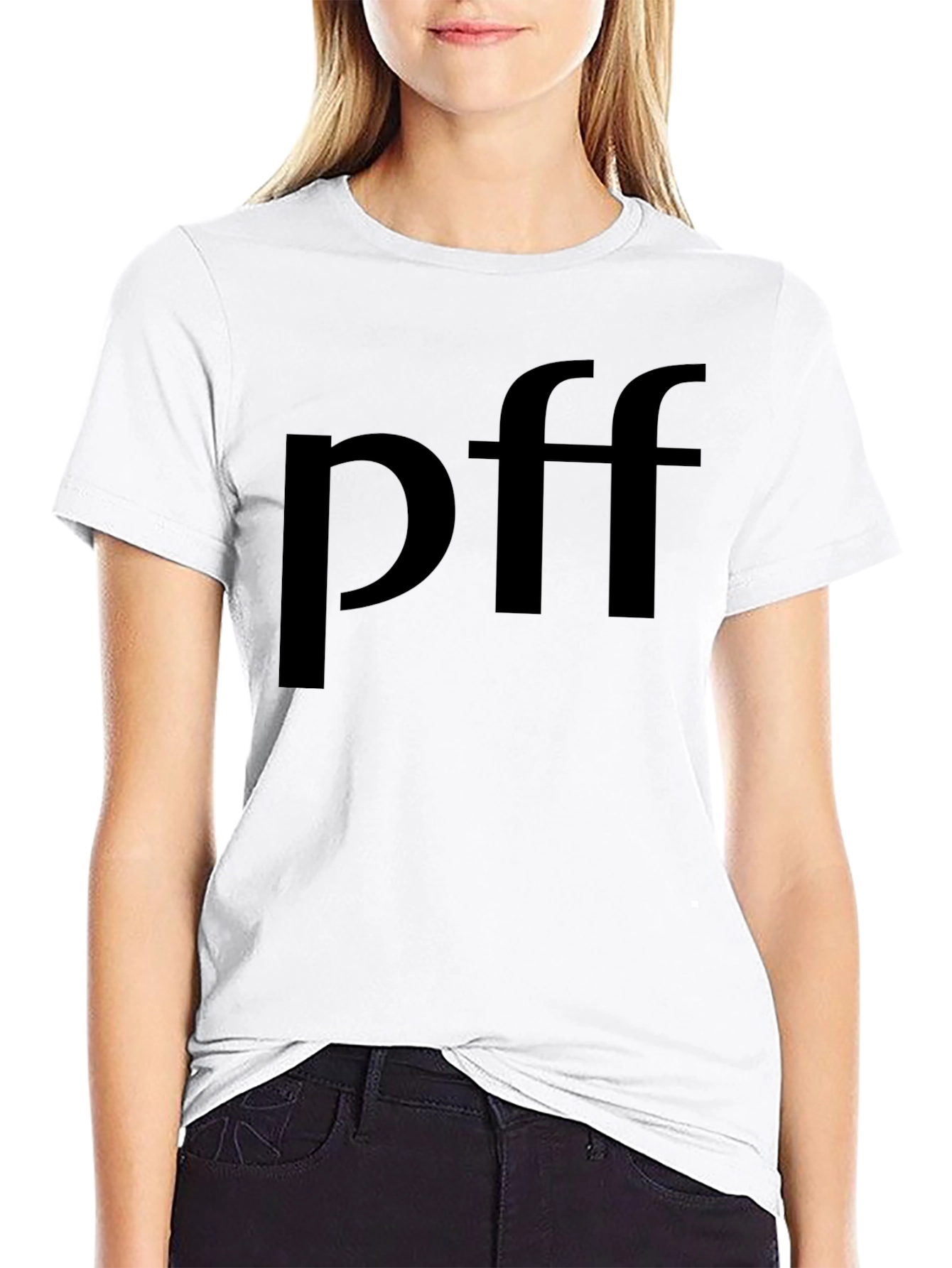 PFF Black Crewneck T-Shirt
