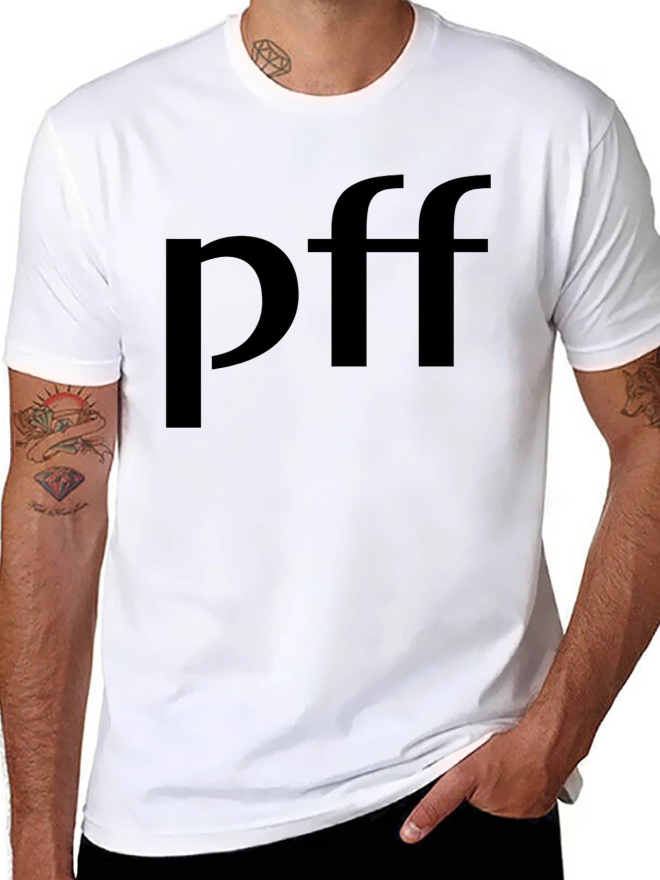 PFF Black Crewneck T-Shirt