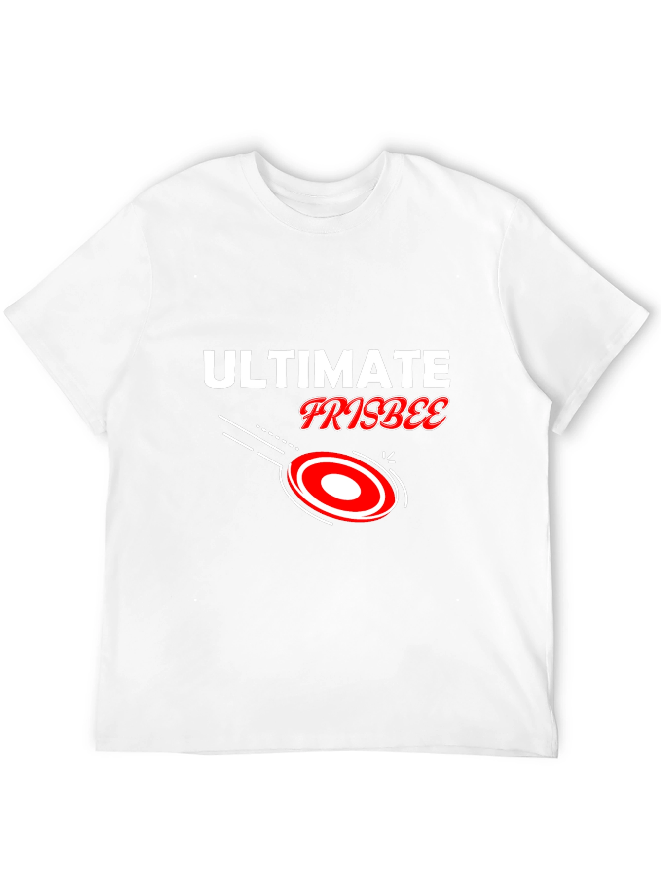 Ultimate Frisbee Black T-Shirt