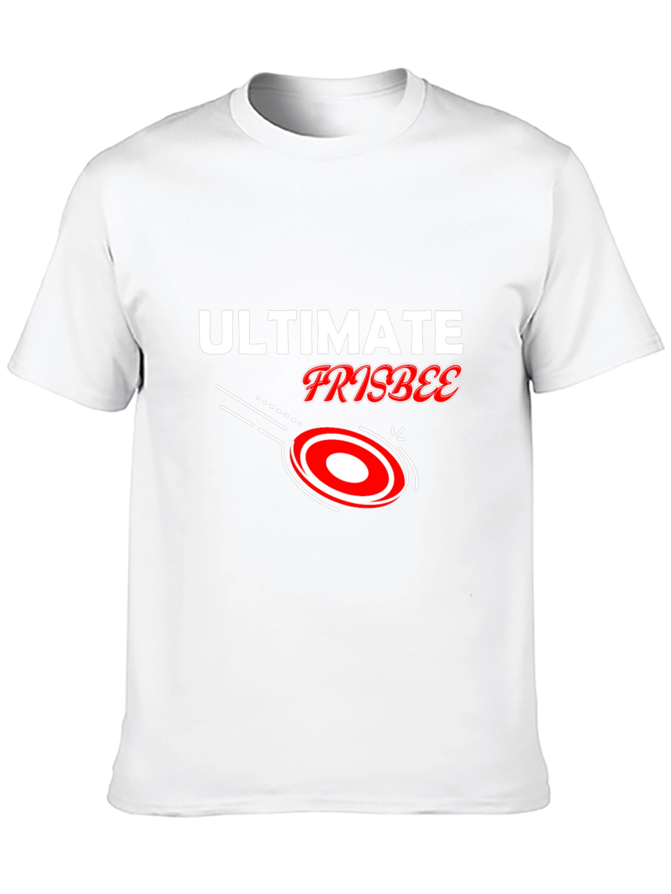 Ultimate Frisbee Black T-Shirt