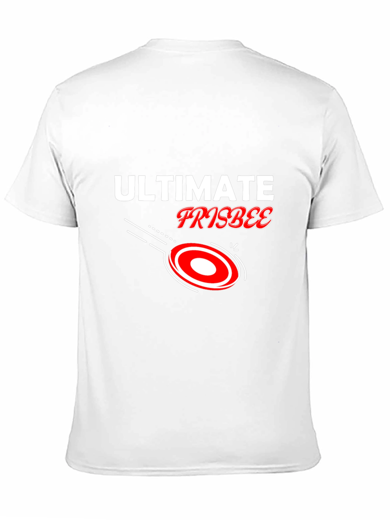 Ultimate Frisbee Black T-Shirt